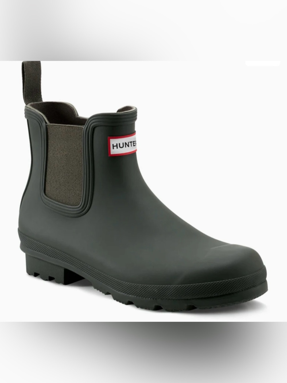 NWT Hunter Women’s Original Chelsea Rain Boots - Hunter Green size 9 - Picture 3 of 8